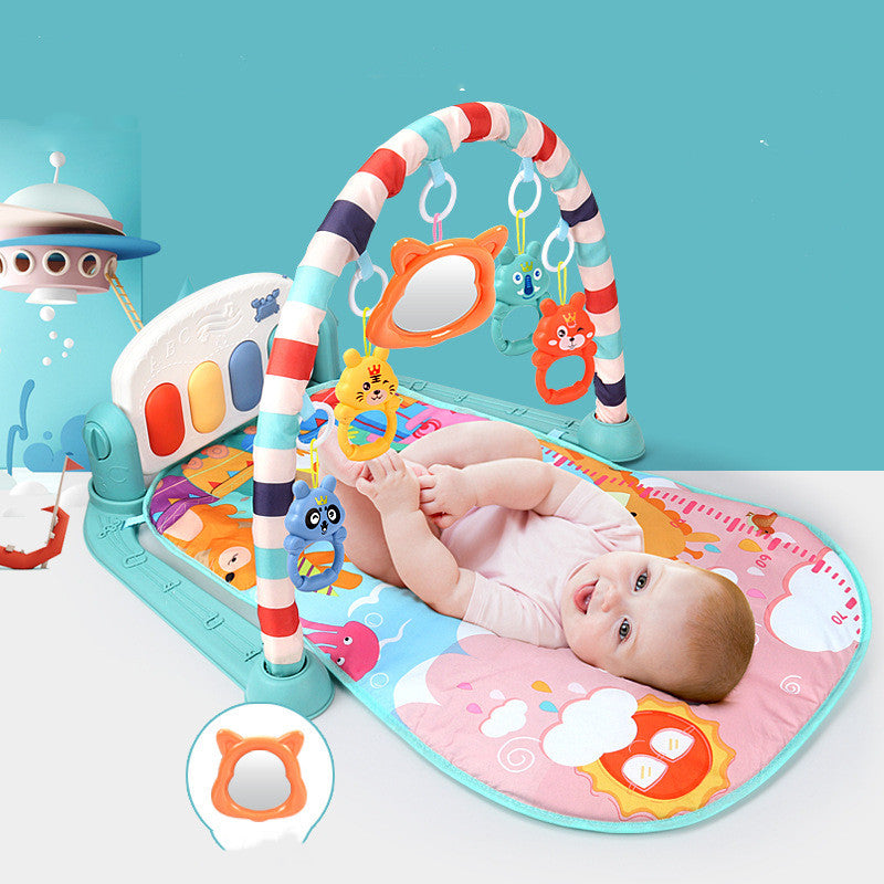 The Perfect Toy for Your Baby's Development: Baby Pedals Fitness Racks Piano Toys