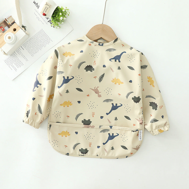 Baby Waterproof Feeding Bib With Pocket: The Ultimate Feeding Solution
