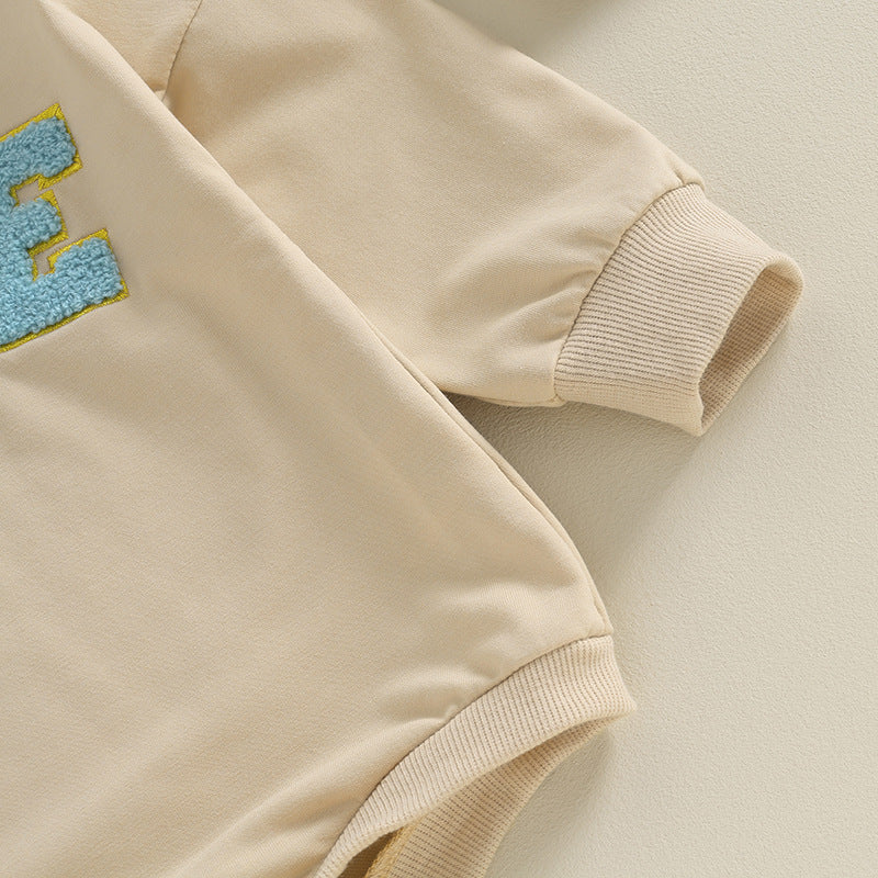 Why Your Baby Needs the Baby Rompers Letters Golden Edge Embroidery